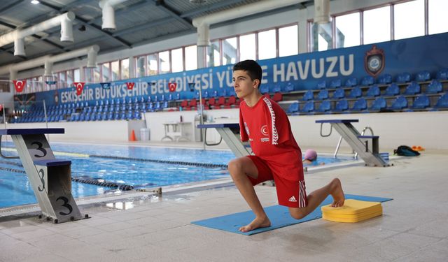 Büyükşehirin altın çocuğu olimpiyat yolunda