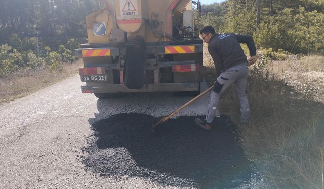 Eskişehir Büyükşehir Belediyesi’nden kırsalda yoğun çalışma mesaisi