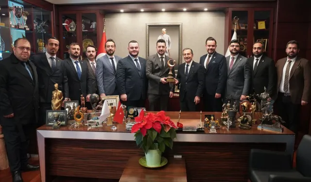 Başkan Ataç ESMİAD yönetimiyle buluştu