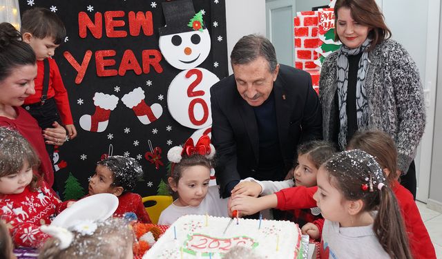 Başkan Ataç, Çocuklarla Yeni Yıl Coşkusunu Paylaştı