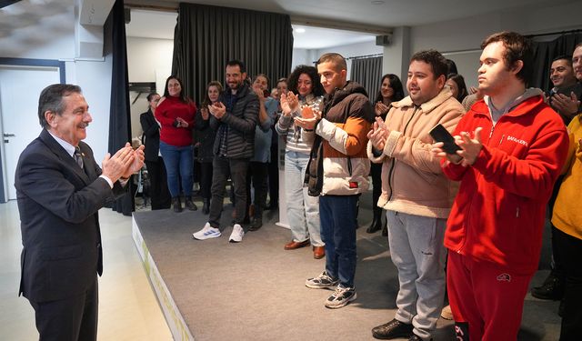 Başkan Ataç: "İyi ki genç dostlarımızla beraber yürüyoruz"