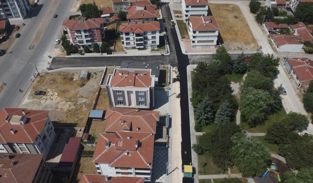 Tepebaşı’nın sokakları yenileniyor