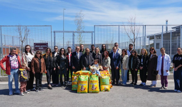 Medya 26 Grup'tan Büyükşehir Hayvan Bakımevi’ne Anlamlı Ziyaret