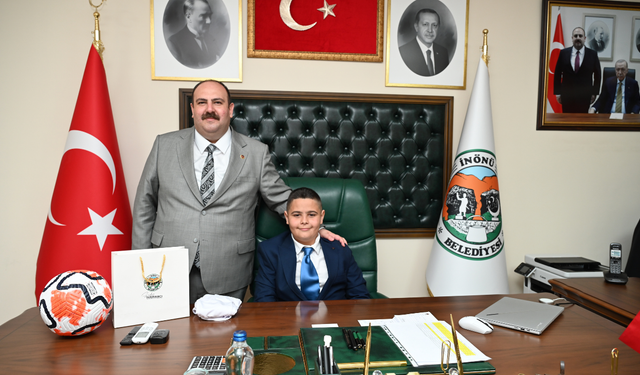 Küçük Başkan Efe Şenbel’den Anlamlı Ziyaret
