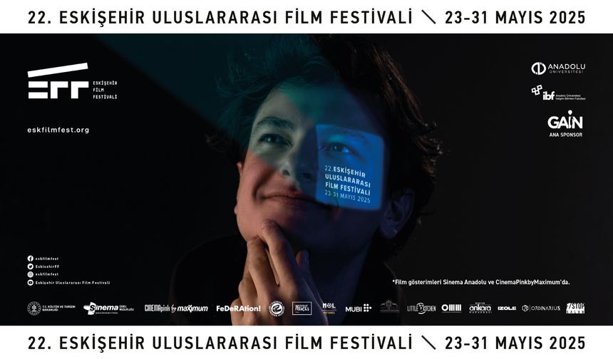 Eskişehir Uluslararası Film Festivali 22. kez sinemaseverlerle buluşuyor