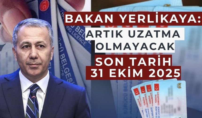 Vatandaş yoğunluk yaşadı, tarih uzatıldı!