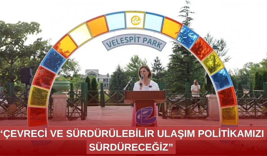 Büyükşehirden bir ilk: Bisiklet parkı