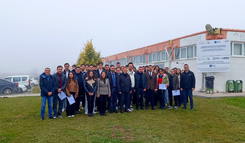 MEGEM’den sanayiye 66 yeni nitelikli çalışan