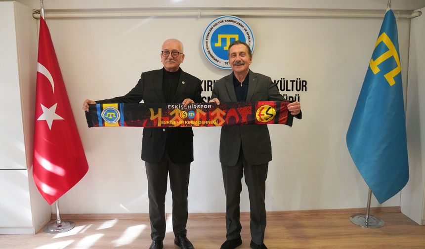 Başkan Ataç Kırım Türkleri Derneği'ni ziyaret etti
