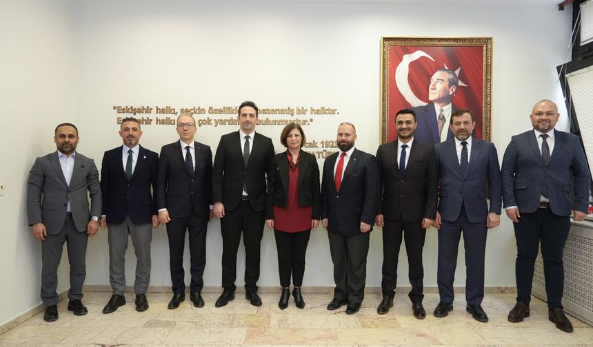 Eskişehirli Medya Patronlarından Belediyelere Ziyaret