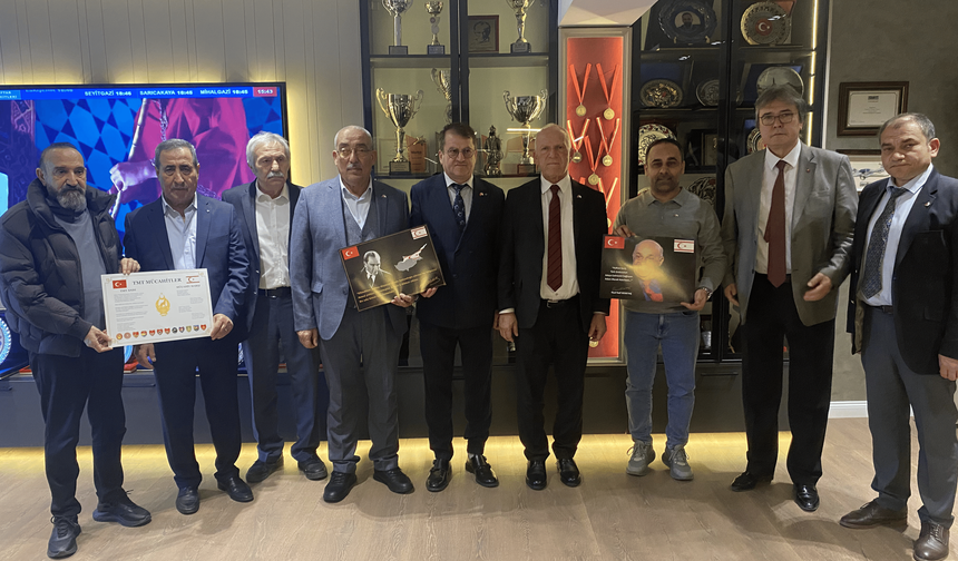 Türk Dünyası Platformu’ndan Gökhan Yıldırım’a Ziyaret