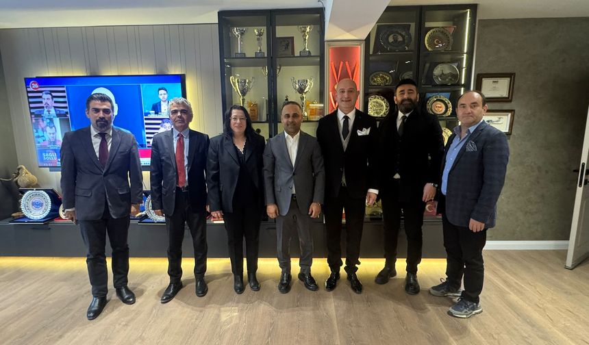 Hacı Bektaş Veli Anadolu Kültür Vakfı Yıldırım'ı ziyaret etti