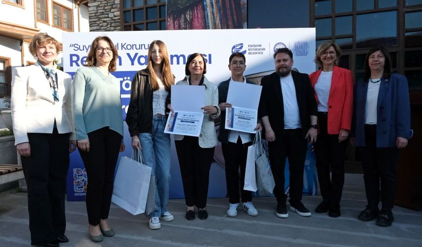 Gençlerin hayal gücüyle “Suyu Nasıl Koruruz?” sergisi ziyarete açıldı