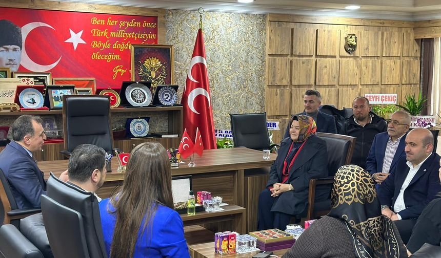 Ayşen Gürcan Eskişehir'de Siyasi ve Akademik Temaslarda Bulundu