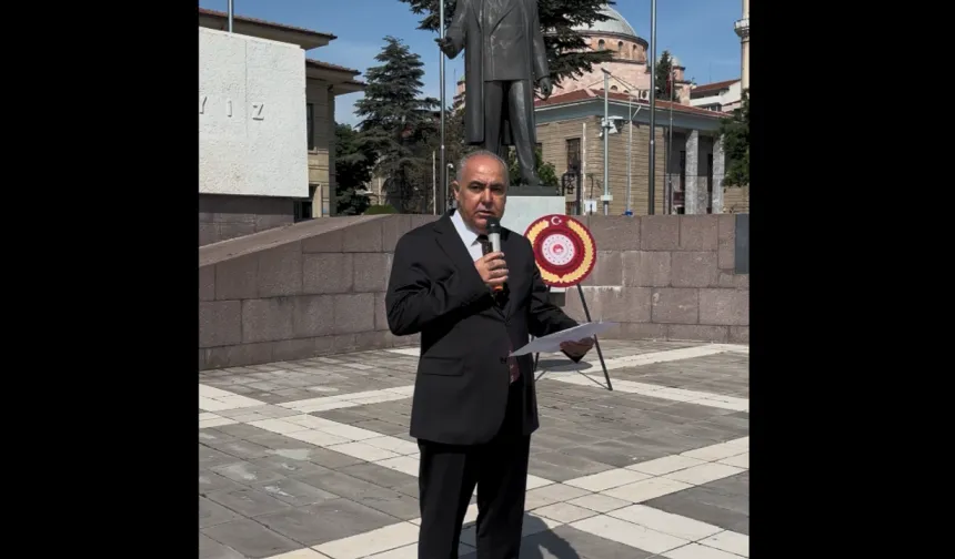Çevre Haftası kapsamında tören düzenlendi